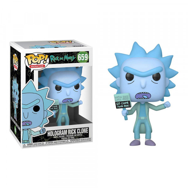 Funko POP! Rick and Morty: Hologram Rick Clone